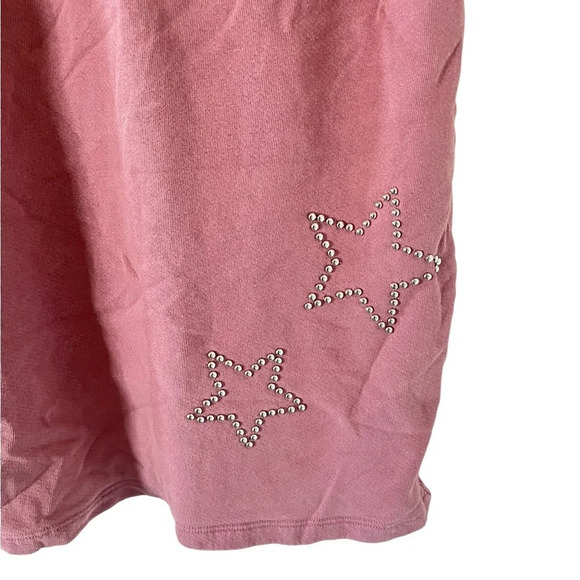 Monrow Star Sweatshirt Maternity Dress - Picture 5 of 6